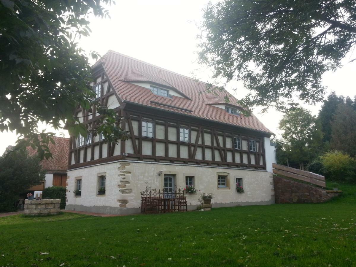 Ferienwohnung "Alte Bauernstube" ไมเซน ภายนอก รูปภาพ