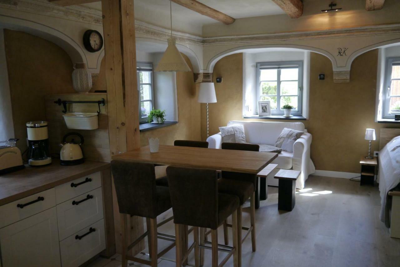 Ferienwohnung "Alte Bauernstube" ไมเซน ภายนอก รูปภาพ